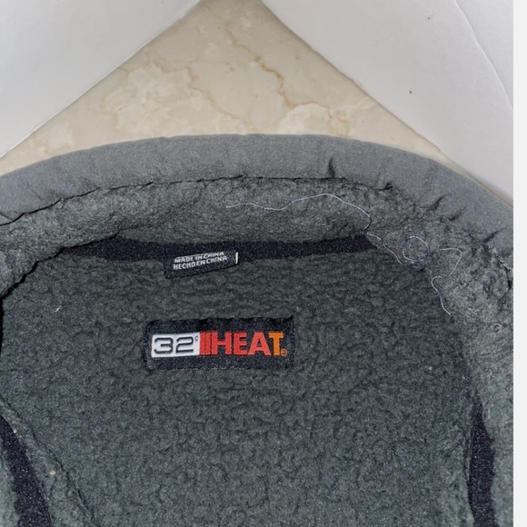 32 Degrees Heat Fleece Zip Up Jacket Long Sleeve Youth Size M (10-12) Unisex - Picture 3 of 6